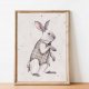 Retro Rabbit A3