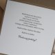 Kartka na ślub z pudełkiem BOHO