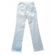 Nowe białe jeansy bootcut