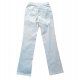 Białe jeansy bootcut