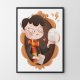 Plakat Harry Potter - format 50x70 cm