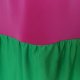 Spódnica różowo-zielona