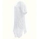 Biała sukienka boho plus size