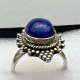 Vintage Lapis Lazuli Ring ❤ Niezwykły kamień - Duży i mocny pierścionek ❤❤ Srebro 925
