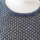 Ażurowy sweter ze srebrną nitką