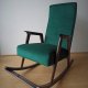 Vintage fotel bujany z lat 50.