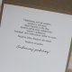 Rustykalna kartka na ślub z kopertą