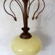 lampa wisząca-vintage-metal+szkło