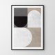 Plakat Geometria - format 40x50 cm