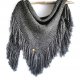 Chusta bawełna merino COSY grafit
