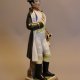 FIGURKA CAPODIMONTE NAPOLEON BONAPARTE WŁOSKA PORCELANOWA FIGURA