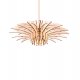 Drewniana lampa do kuchni w stylu skandynawskim
