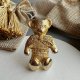 Vintage Teddy Bear Brooch ❤❤ Gold Plated , lata 60/70-te XXw. ❤❤