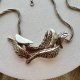Vintage Aha Norway Astrid Holthe Modern Necklace - Silver 925 ❤ Modernistyczny naszyjnik, lata 80-te. XXw. ❤