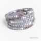 Bransoleta Boho Silver Sandalwood