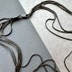 Modernist Necklace - Silver 925 ❤ Modernistyczny naszyjnik, lata 80-te. XXw. ❤