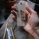 Ręcznie malowana zakładka z lisem
