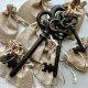 Vintage Decorative Set Keys - 24cm. ❤ Wyjątkowa ozdoba ścienna ❤