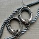 Vintage Ethnic Tribal Earrings - Sterling Silver 925 ❤ Duże kolczyki 7,5cm. ❤