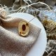 Vintage Cameo Shell Brooch Gold Plated ❤ Naturalna muszla ręcznie rzeźbiona ❤ lata 50/60-te XXw. ❤
