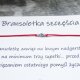 Bransoletka SZCZĘŚCIA. Srebro pr.925 Srebrny hematyt