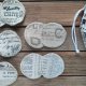 Waciki zero waste - 10szt. z woreczkiem - Gazeta