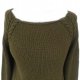 Sweter handmade khaki