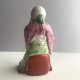 Antique Beautiful Chinese Enamel Figure Of Shou Lao ❀ڿڰۣ❀ Bóg długowieczności