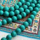 Beautiful Tibetan Turquoise Meditation Mala ❤ Naturalne turkusy, naszyjnik mala do medytacji.