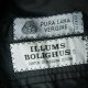 CZARNY GARNITUR VINTAGE WEŁNA WŁOSKI