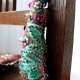 eko Bombka od serca handmade zawieszka wyszywana