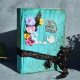 Album notes pamiętnik ręcznie malowany - prezent na Dzień Dziecka