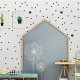 TAPETA DLA DZIECI BLACK DOTS