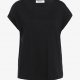 AWARE by VERO MODA VMAVA PLAIN T-shirt basic luźna bluzka lyocel Hv287