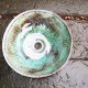 PREMiUM !!! Luksusowa Duża Umywalka Elficka, umywalka Zielona, umywalka nablatowa, umywalka ceramiczna, umywalka gliniana, umywalka ręcznie robiona