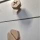 Gałki do mebli z drewna, drewniane śrubki, wzór 2