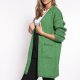 Swetrowy płaszczyk - PA013 zielony MKM