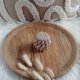 świeczka sojowa zakręcona boho
