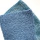 Czapka robiona na drutach KIARA 100% Alpaka 6309 Średni Niebieski Petrol - od ręki