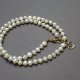 Pearls /white/ perły naturalne vol. 6 - choker