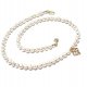 Pearls /white/ perły naturalne vol. 6 - choker