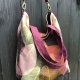 Torba hobo XXL - print jesienne liście