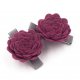 Spinki do włosów Roses mulberry
