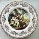 Gainsborough - Scenka rodzajowa ❀ڿڰۣ❀ Talerz ozdobny ❀ڿڰۣ❀ Delikatna kostna porcelana