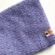 Handmade Czapka damska AUREA 100% Baby Merino plus moher i jedwab 25 Lawenda