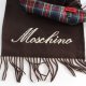 MOSCHINO silk wool exclusive scarf