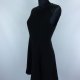 Forever 21 trapezowa sukienka mini black / S