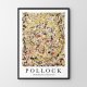 Plakat Pollock Shimmering Substance - format 40x50 cm