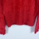 Gaudi Jeans kudłaty sweter red / S