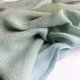 piękny SZAL vintage cieniowany luźno tkany ombre